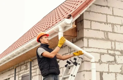 Pose et remplacement de gouttières à Pintac